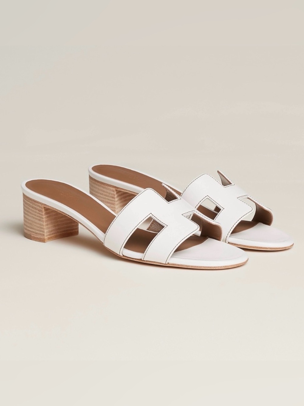 Authentic Hermes Oasis Sandals